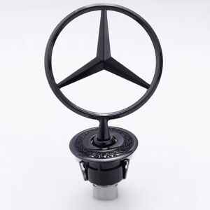 New In Box Mercedes-Benz Hood Star Ornament Badge 44mm Other Colors Available